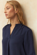 BLUSA AZEDA Azul Marino
