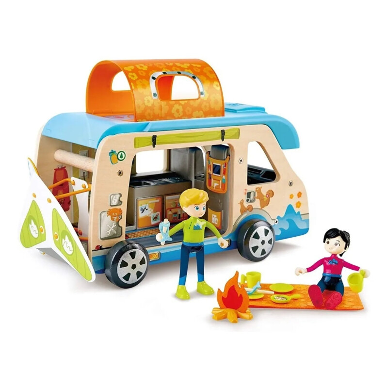 Juguete Hape - Adventure Van - Juguetes De Madera Juguete Hape - Adventure Van - Juguetes De Madera