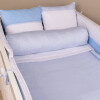 Kit de Cuna Classic Alforza Celeste