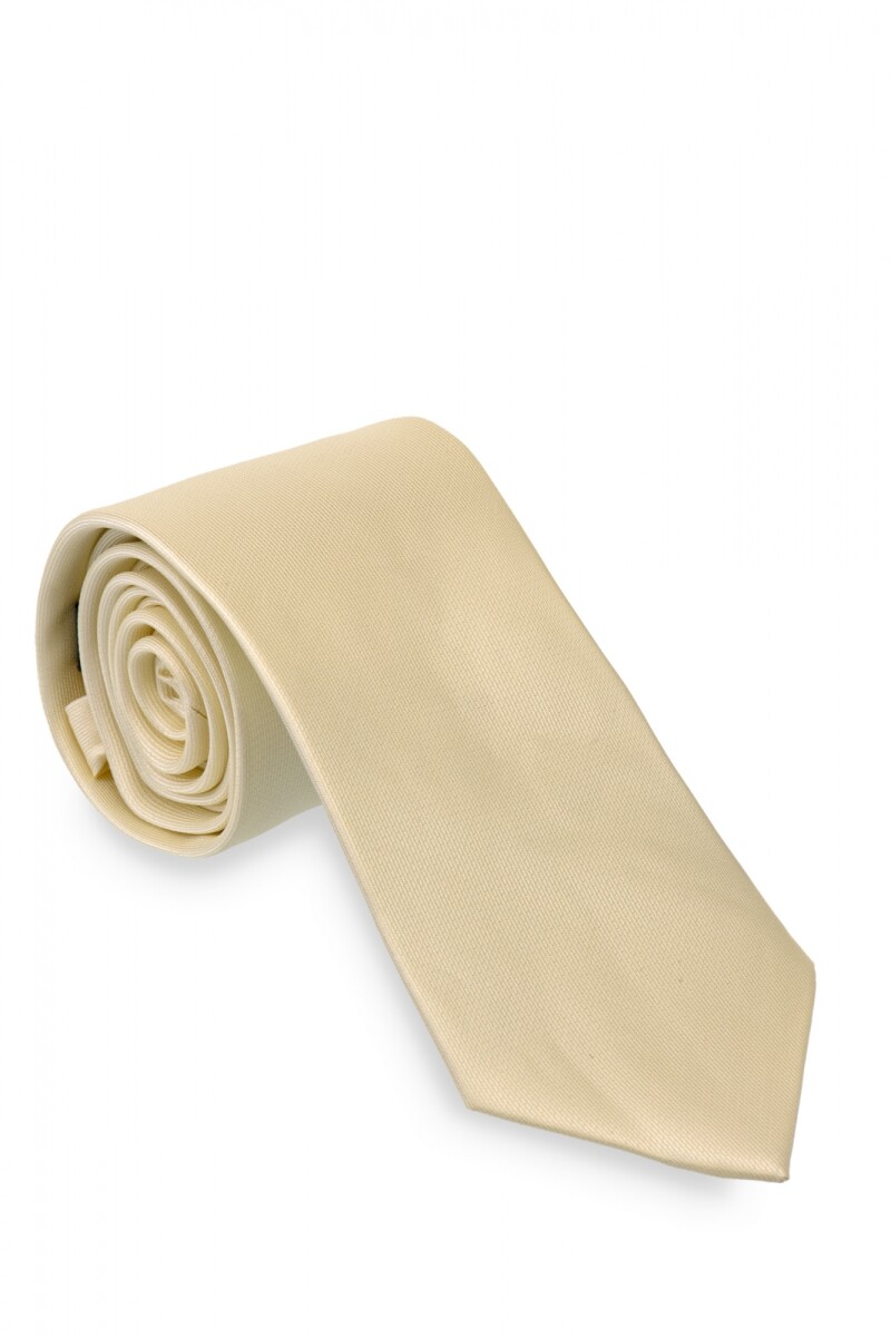 Corbata 8 cm - DORADO 