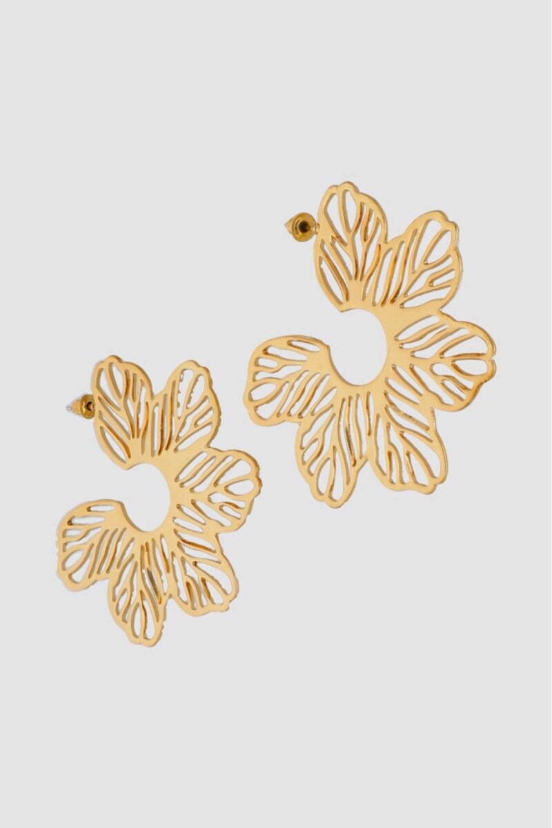 Aros azalea - Oro fuerte 