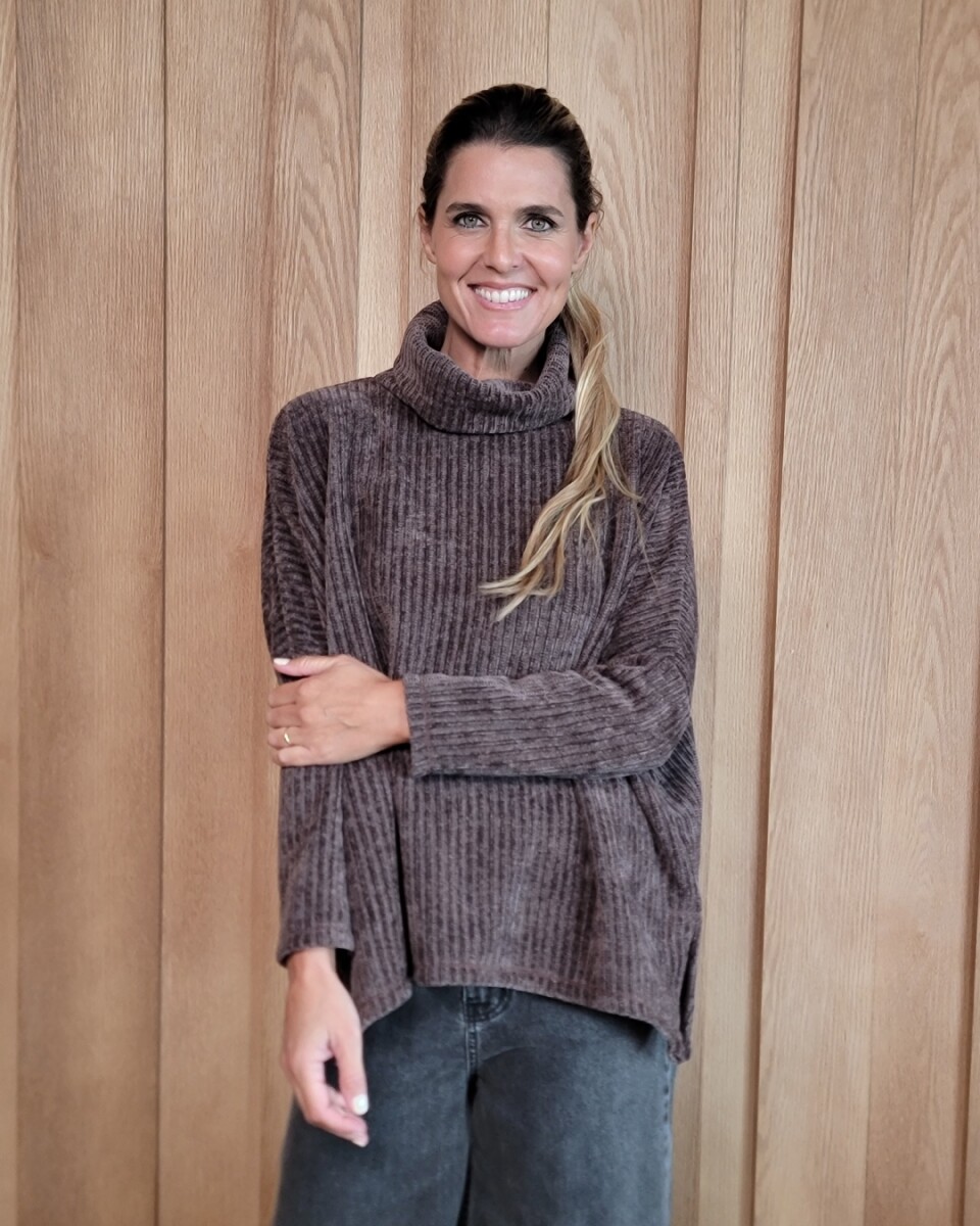 Polera Lina - Chocolate 