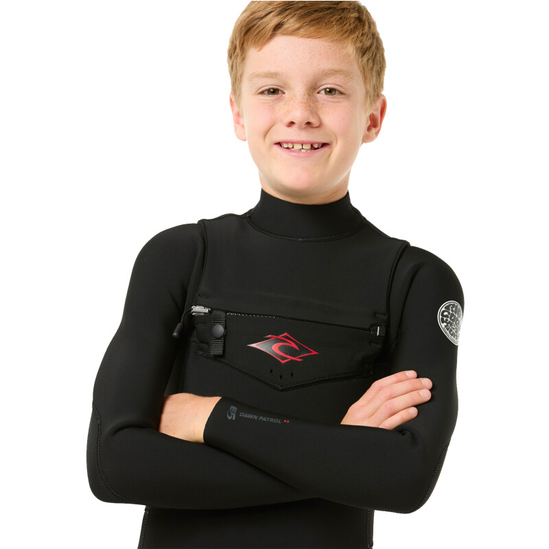 Traje Rip Curl Niño Dawn Patrol Cz 43 - Negro Traje Rip Curl Niño Dawn Patrol Cz 43 - Negro