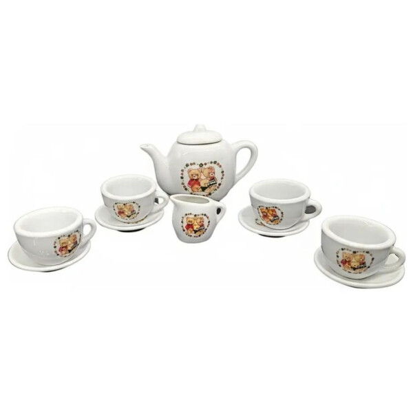 Juego De Té En Porcelana Infantil Juego De Té En Porcelana Infantil