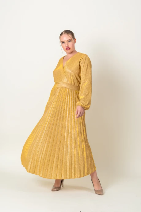 VESTIDO HAZEL Dorado