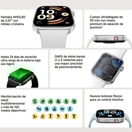 Xiaomi Redmi Watch 6 Obsidian negros V01