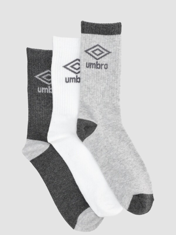 Pack x3 Media umbro variante 38 Umbro Hombre 592