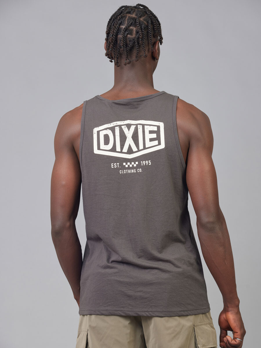 MUSCULOSA TUNEO DIXIE Gris Oscuro