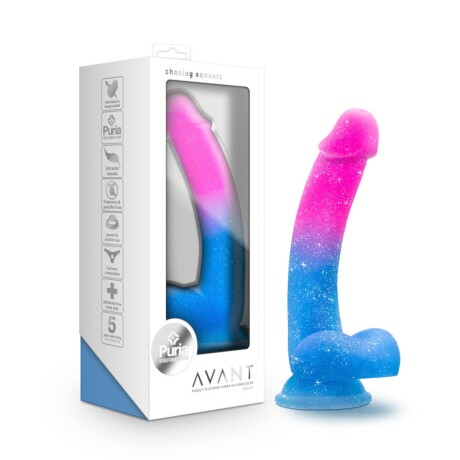 Dildo Realistico con Ventosa Chasing Sunsets Multicolor Dildo Realistico con Ventosa Chasing Sunsets Multicolor