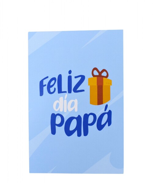 Tarjeta día del padre 10x15 DISEÑO 1