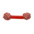 Juguete Perro Masticable Cuerda Soga Nudos Dental 22Cm Variante Color Rojo