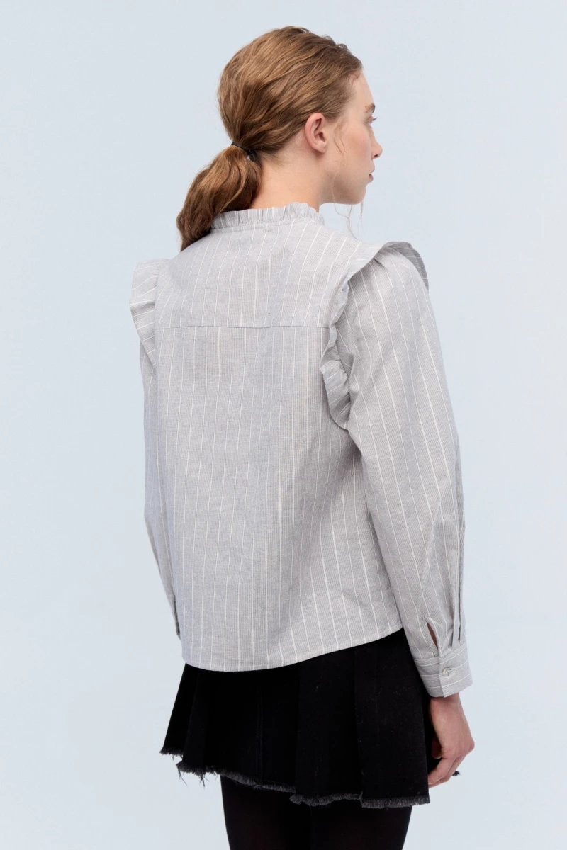 Camisa Ballerina Gris