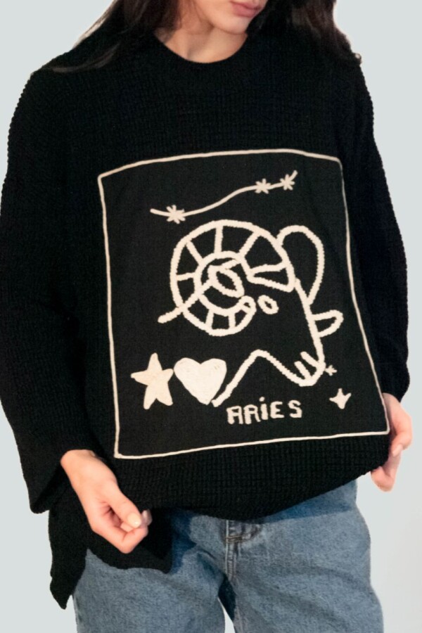 Sweater Aries Negro