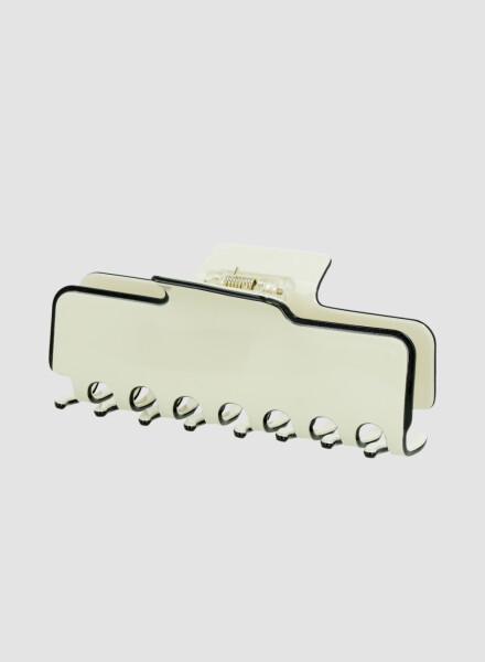 Broche de pelo piping Crudo