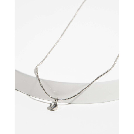 Cadena Con Dije De Strass Cristal