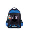 Mochila FOOTY 18" Pelota Con Relieve Azul - Negro