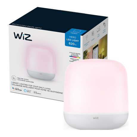 Lámpara Led Inteligente Philips Wiz Hero 9W Blanco Y Color 001