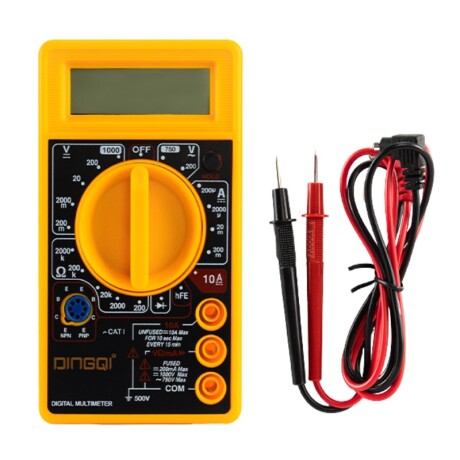 DINGQI MULTÍMETRO DIGITAL 1999 DISPLAY LCD Dingqi Multímetro Digital 1999 Display Lcd