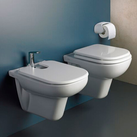 INODORO PARA COLGAR LINEA BARI COLOR BLANCO LOZA SANITARIA 000
