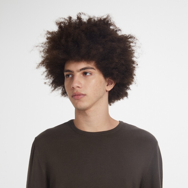 BLUSAO MASCULINO ADULTO (SWEATER) CINZA ESCURO