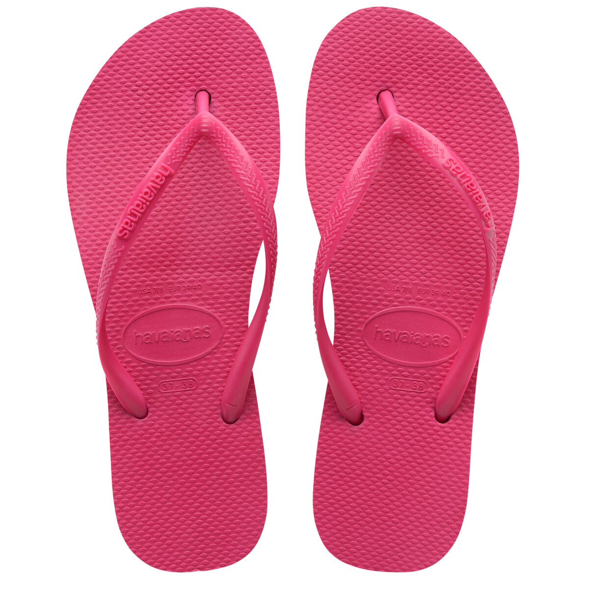 Ojotas de Mujer Havaianas Slim - Rosado Electrico 