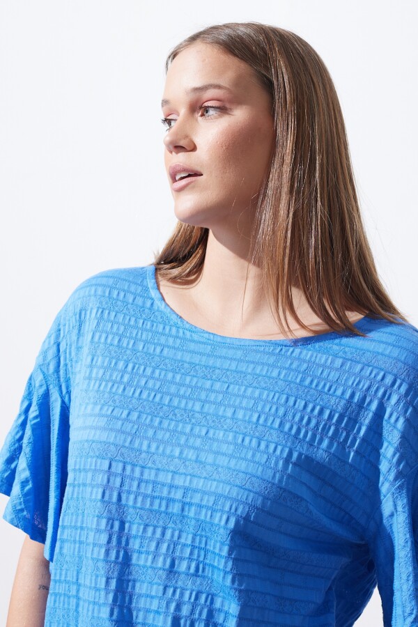 Blusa Algodón AZUL
