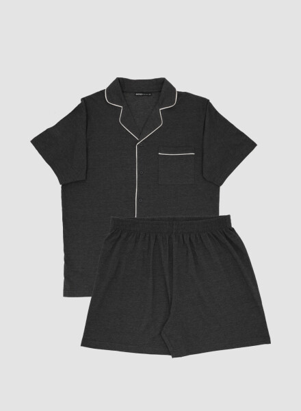 Pijama poland Gris melange