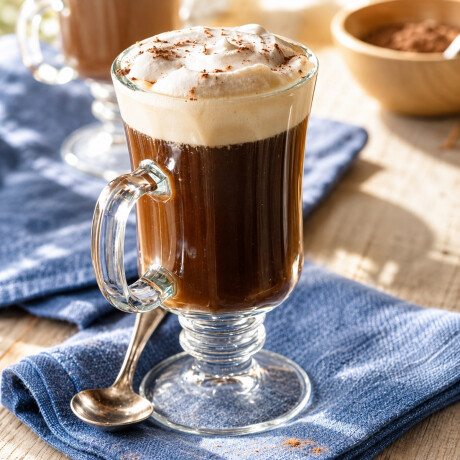 Taza vidrio copa 236ml Irish Coffee Taza vidrio copa 236ml Irish Coffee