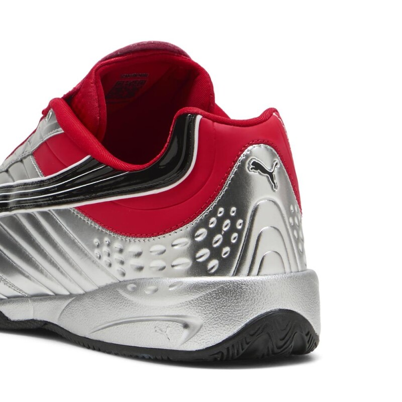Zapatillas V1PER Goalgetter Hombre Puma Silver-for All Time Red