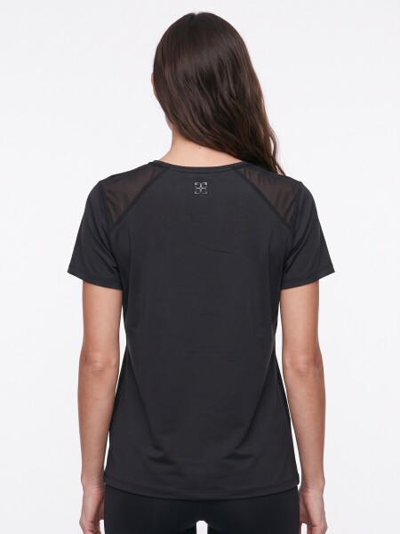 REMERA TANKA NEGRO.