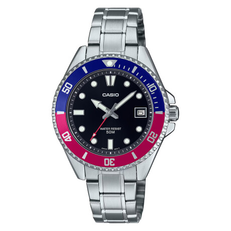 Reloj Casio en Acero Inoxidable Plateado 0