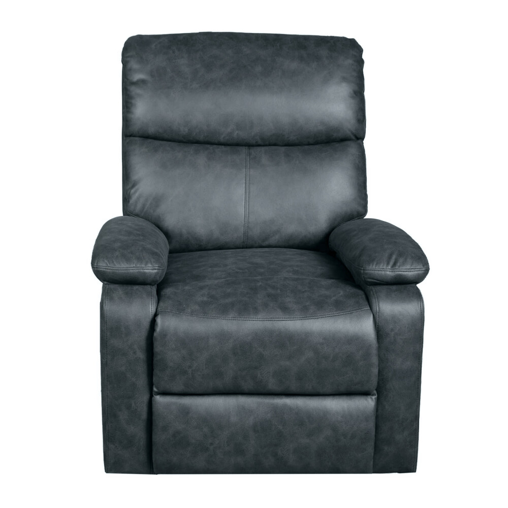 RECLINER C/LIFT 1 CUERPO TELA GRIS DUBLIN GRAFITO