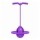 Pelota Pogo Saltarín Infantil Con Asas Base Inflador Lila