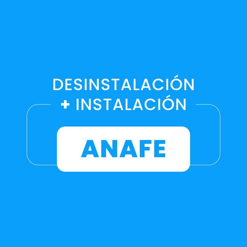 Desinstalación + Instalación de Anafe Desinstalación + Instalación de Anafe