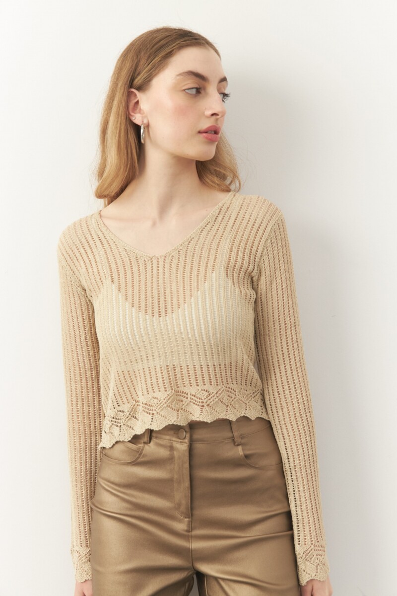 SWEATER AMALIA Dorado