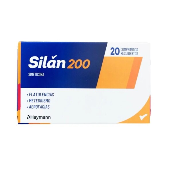 Silan 200 mg 20 Comprimidos - Haymann Silan 200 mg 20 Comprimidos - Haymann