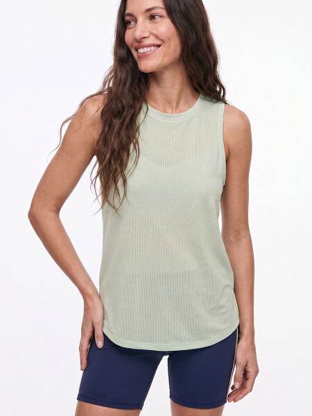 MUSCULOSA SUNY VERDE CLARO.