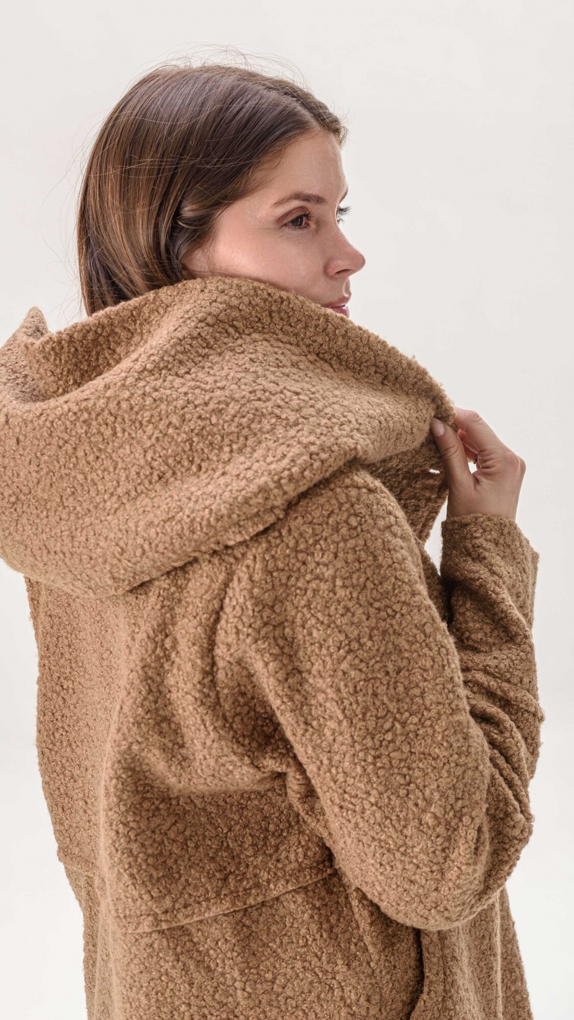 Chaqueta Oliva Marfil