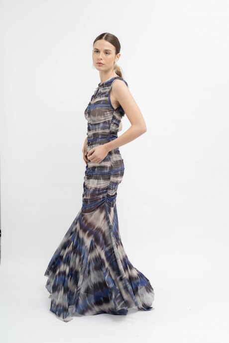 Vestido Salitre Azul