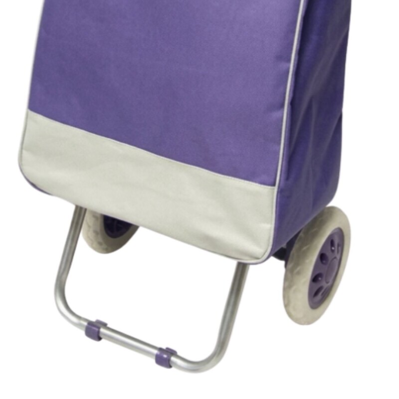 Carro de Compras con Ruedas Purple