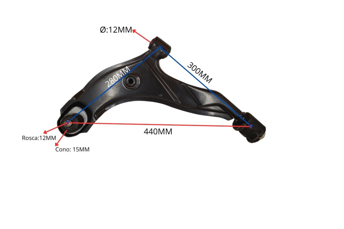 Parilla De Suspension Del Hyundai Accent, Jac J3 A137 94-25 Izq Parilla De Suspension Del Hyundai Accent, Jac J3 A137 94-25 Izq