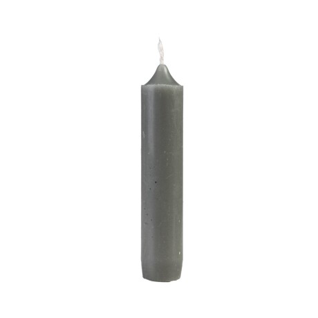 VELA CORTA PARAFINA GRIS 4171-79