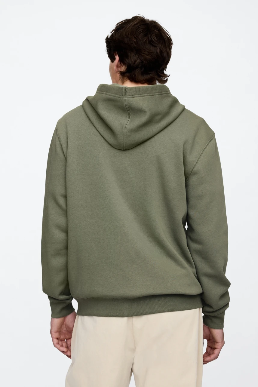 Canguro Logo Gap Con Cierre Hombre Mesculen Green