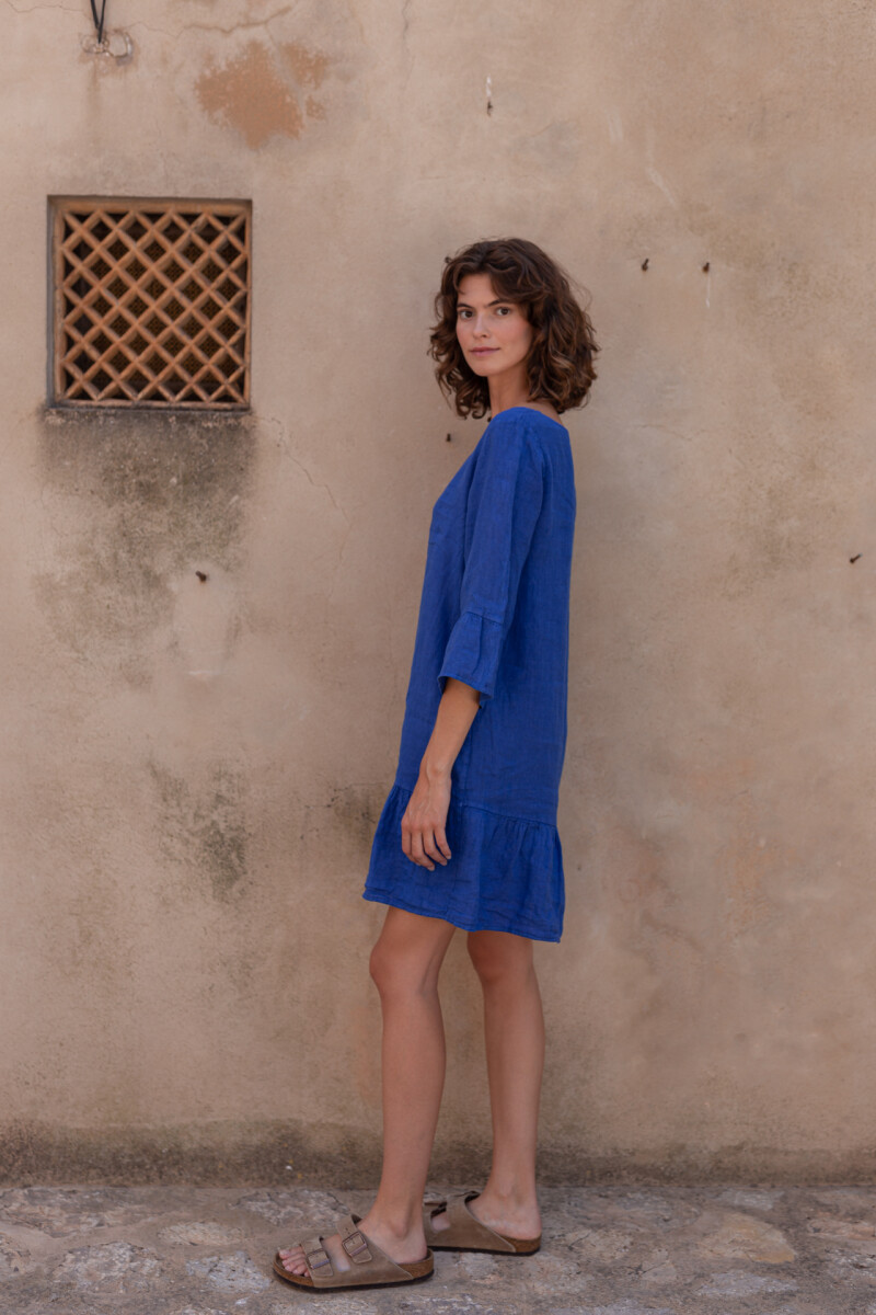 Vestido Malaga Azul