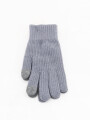 GUANTES DAMA GRIS