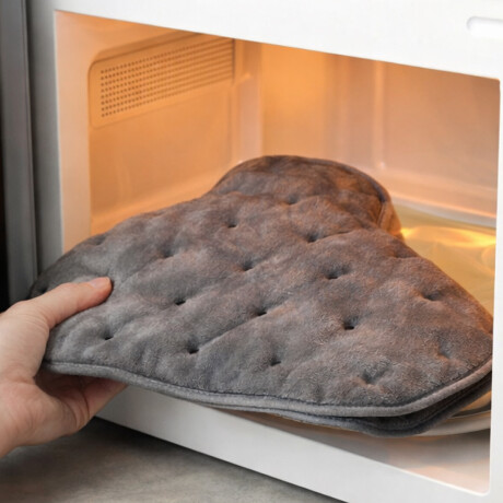 Almohadilla terapéutica con peso para cuello y hombros Negro