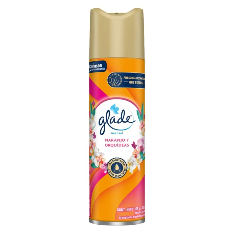 Glade Aerosol Naranjo Y Orquidea 360 Cc. Glade Aerosol Naranjo Y Orquidea 360 Cc.