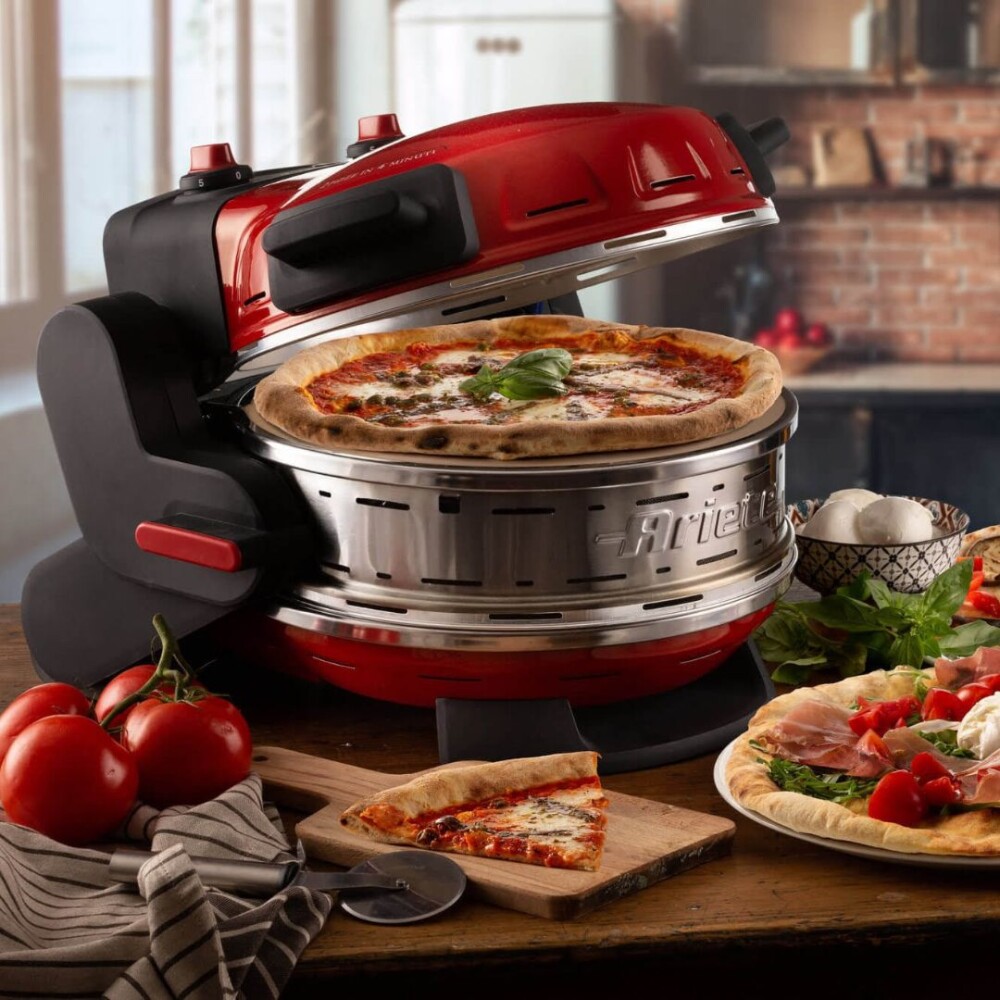 Horno para Pizza Doble Ariete 0927 – 2 Pizzas en 4 Minutos Horno para Pizza Doble Ariete 0927 – 2 Pizzas en 4 Minutos