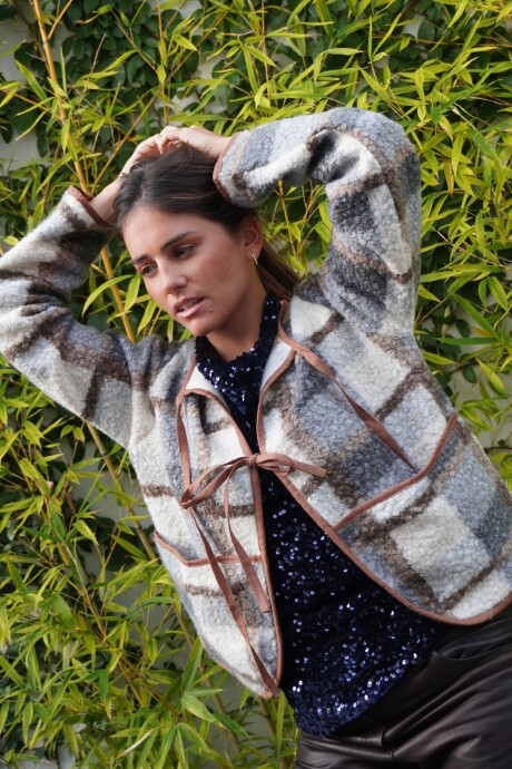 Field Coat Blanco / Gris
