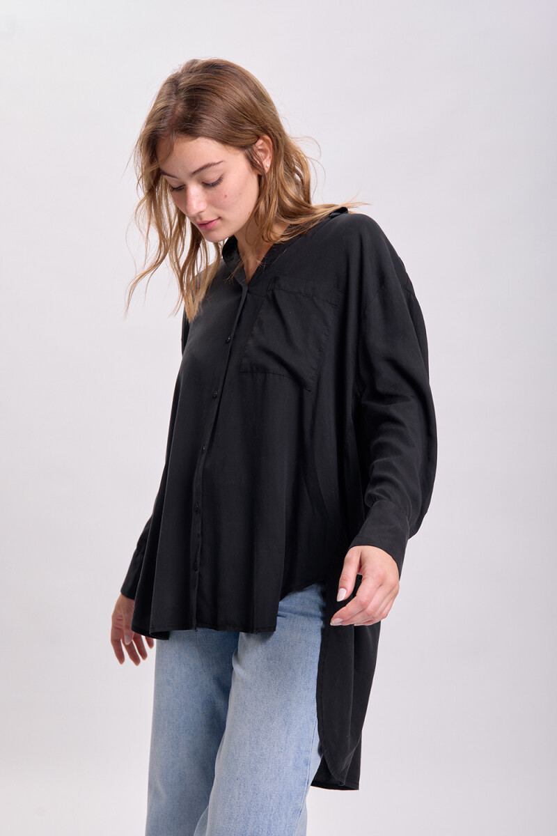 Camisa liocel Negro